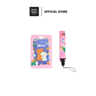 Moshi Moshi สายคล้องบัตร ป้ายใส่การ์ด ลาย Stickwithme4ev รุ่น 8100041860-41861