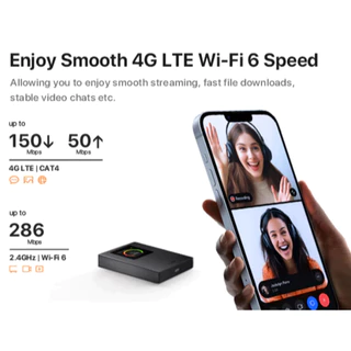 พอกเก็ตไวไฟ TENDA (4G185 V4.0)/(4G180) LTE Pocket Mobile Wi-Fi Router พกพาไปได้ทุกที่ใส่ซิมแล้วใช้ได้ทันทีของแท้ศูนย์ไทย