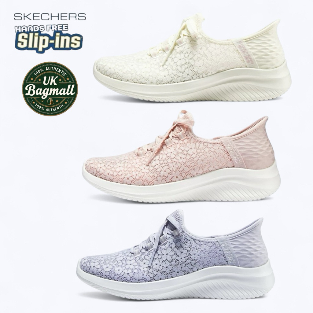 (พร้อมส่ง) SKECHERS WOMEN’S Sneaker รองเท้าผ้าใบผู้หญิง พื้น Memory Foam สเก็ตเชอร์ส รุ่นใหม่ 2025