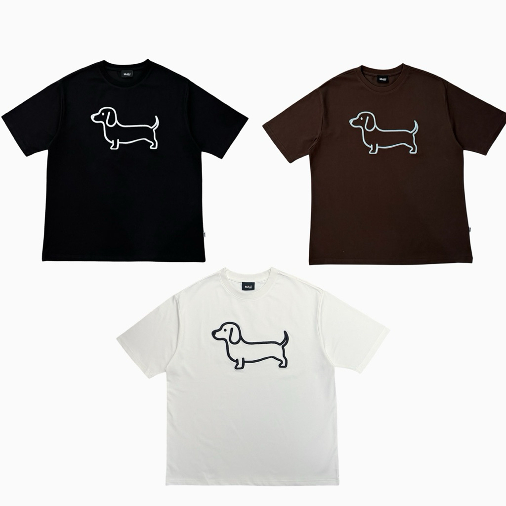 MALI A dog T shirt เสื้อยืดOVER SIZEแขนสั้น