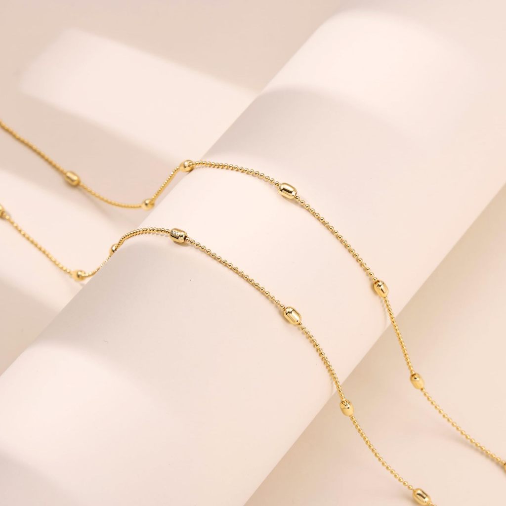 SSB อุปกรณ์เสริมเข็มขัดหัวใจ สายโซ่เมทัลลิก ใส่เพิ่มลูกเล่นให้ชุด V003 - รูปที่ 4