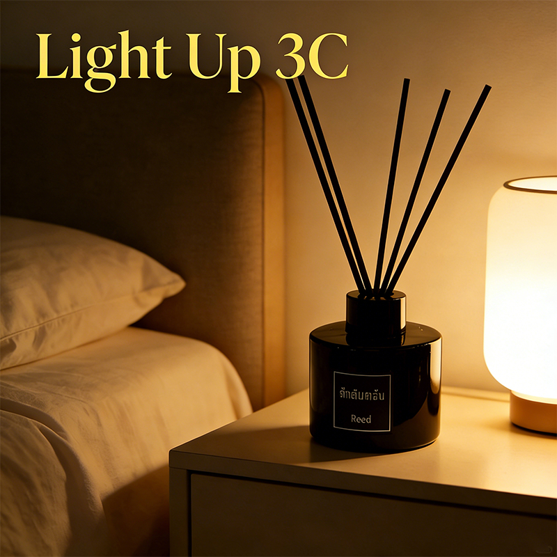 100 ml ก้านไม้หอม หอมนาน 60 วัน Doralia น้ำหอมปรับอากาศ Reed Diffuser น้ำหอมติดทนนาน น้ำยาหอม อโรม่า