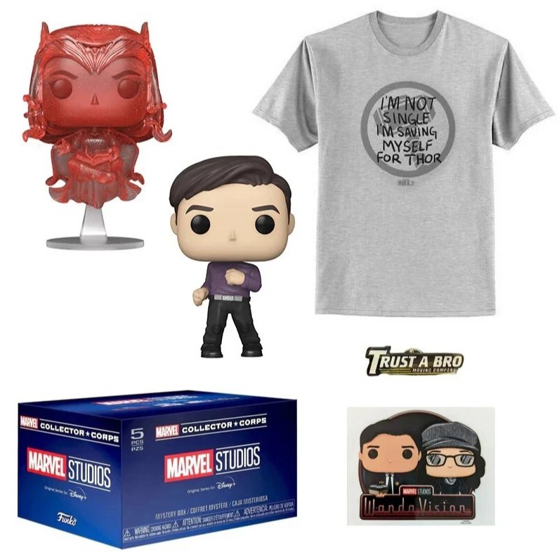 Funko Pop! Marvel Collector Corps - Disney Plus +