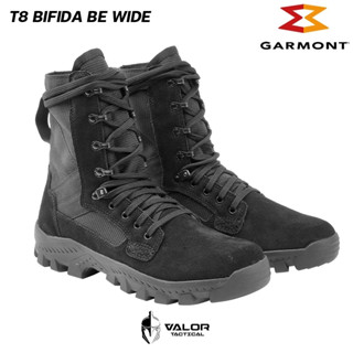 GARMONT -  T8 BIFIDA BE WIDE [Black] รองเท้าคอมแบท หนังกลับ …