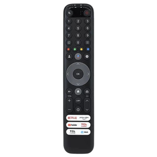 รีโมททีวี TCL RC833 Remote TV TCL มีคำสั่งเสียง 65P745 55C745 43LC645 GUB1 Google Netflix YouTube