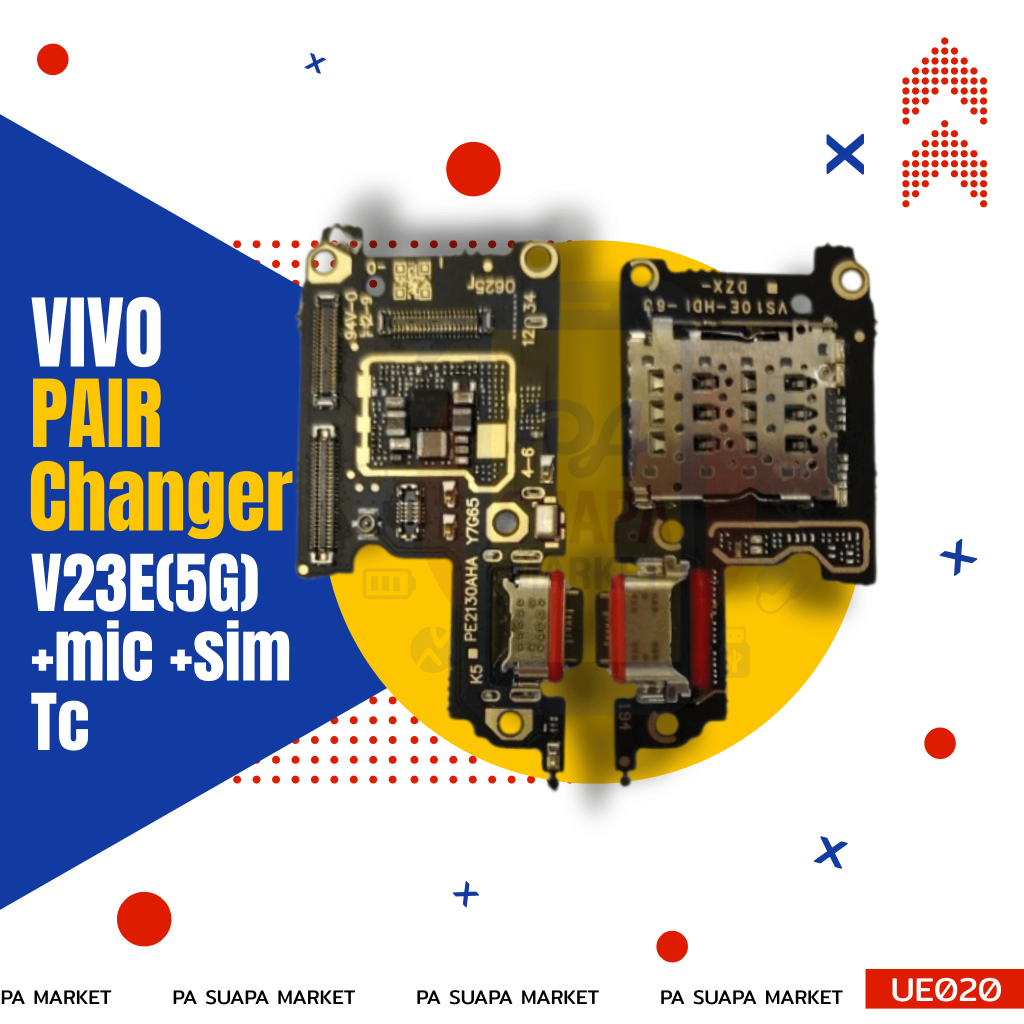 Pair Changer Vivo V23E(5G) (+mic+sim)Tc