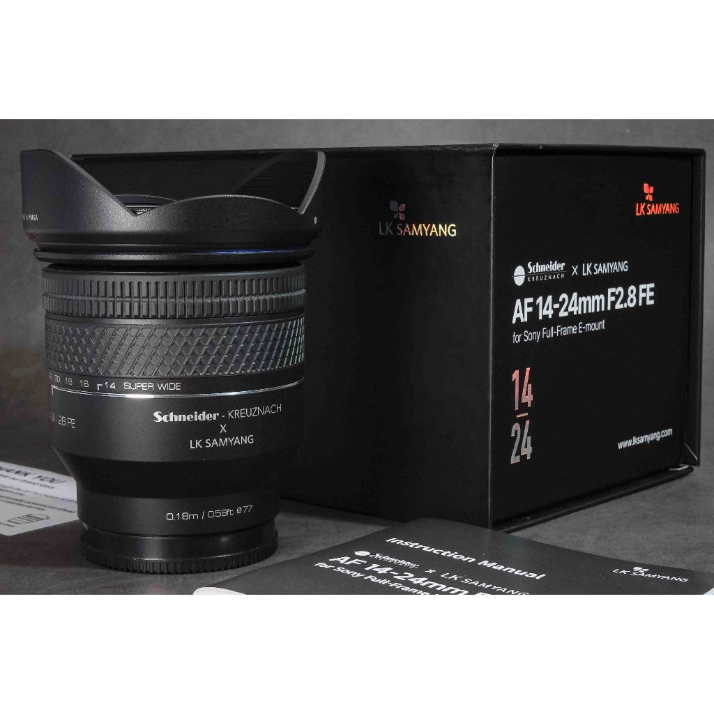 Samyang 14-24 f2.8 Sony FE Schneider Kreuznach x LK Samyang มือสอง หมดประกันศูนย์ เดือน 8 ปี 2569