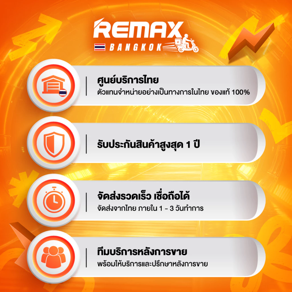 Remax Power Bank W1501 15000mAh มีสายในตัว 3 หัว thumbnail 10