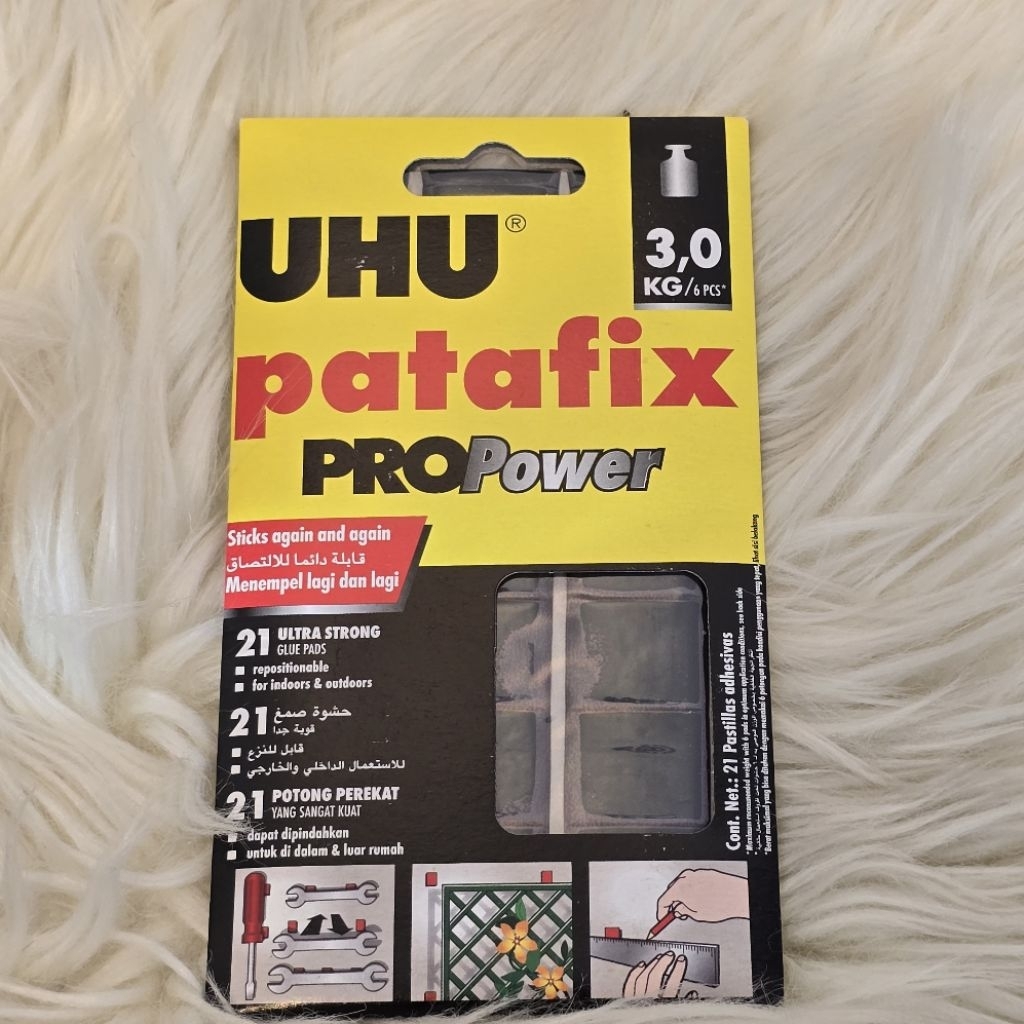 กาวดินน้ำมันสีดำ UHU Patafix PROPower สีดำ (หายากมาก ไม่มีผลิตแล้ว)