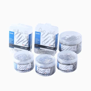 Bantex คลิปหนีบกระดาษ ลวดเสียบกระดาษ 60/100/200ชิ้น คลิปเสียบกระดาษ ลวดสีเสียบกระดาษ Paper Clip