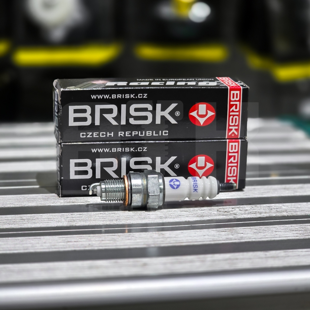 หัวเทียน BRISK-NAR14YC SUPER 1945(เกลียวสั้น)-สำหรับWave100/Fino/GrandFilano/Finn/QBIX-ของแท้ 100%(ไ