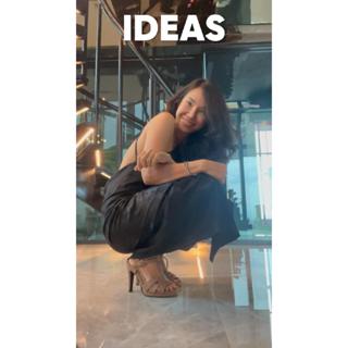 !!!New รองเท้าส้นสูง 4 นิ้ว หนังนิ่มมากไม่บาดเท้า เสริมด้านห…