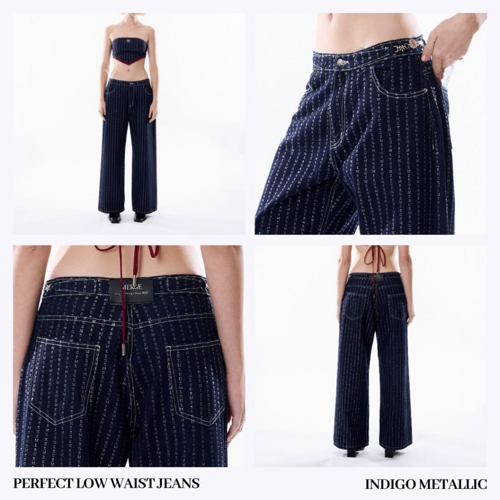 Merge Official - Perfect Low Waist Jeans Seasonal Colors (พร้อมส่ง) รูปที่ 6