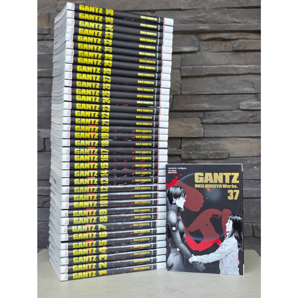 Gantz bigbook กันสึ 1-37 ครบจบ มือสองสภาพดี (12/01/69)