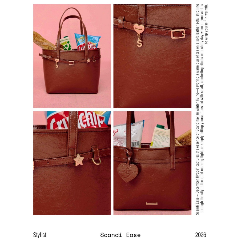 STYLIST - Scandi Bag กระเป๋า Tote Bag ทรงสี่เหลี่ยม รูปที่ 3