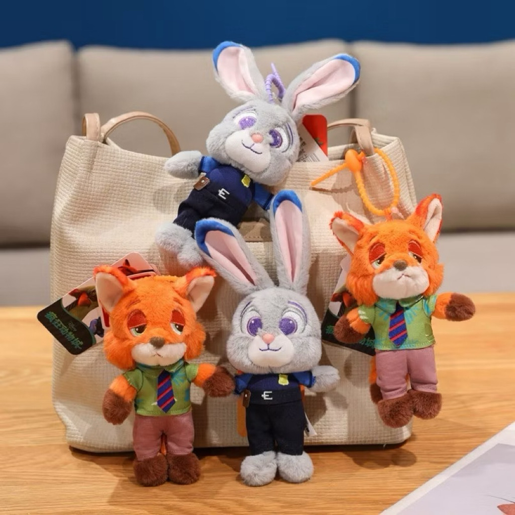ร้าน🇹🇭 พร้อมส่ง✨ ตุ๊กตาพวงกุญแจ Zootopia  - Furry Friend Plush Pendant Series Keychain by Aoger