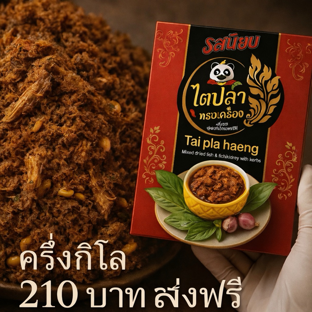 ไตปลาแห้งรสเด็ด นครศรีฯ500g ราคา ถูกที่สุด ดีลบีเคเค แกลเลอรีภาพที่ 9