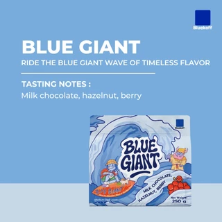 Bluekoff เมล็ดกาแฟเบลนด์ Blue Giant อราบิก้า 100% (1 ถุง บรรจุ 250 กรัม)