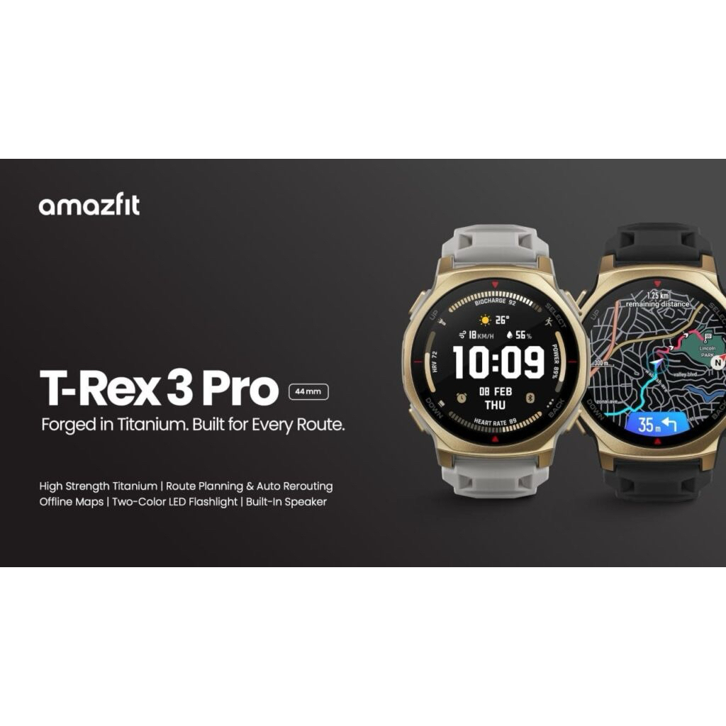 Amazfit T-Rex 3 Pro Smart Watch(44mm)