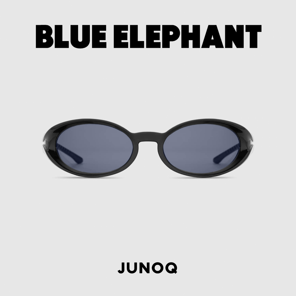 SUNGLASSES BLUE ELEPHANT - JUNOQ ( Black Crystal , Taupe )