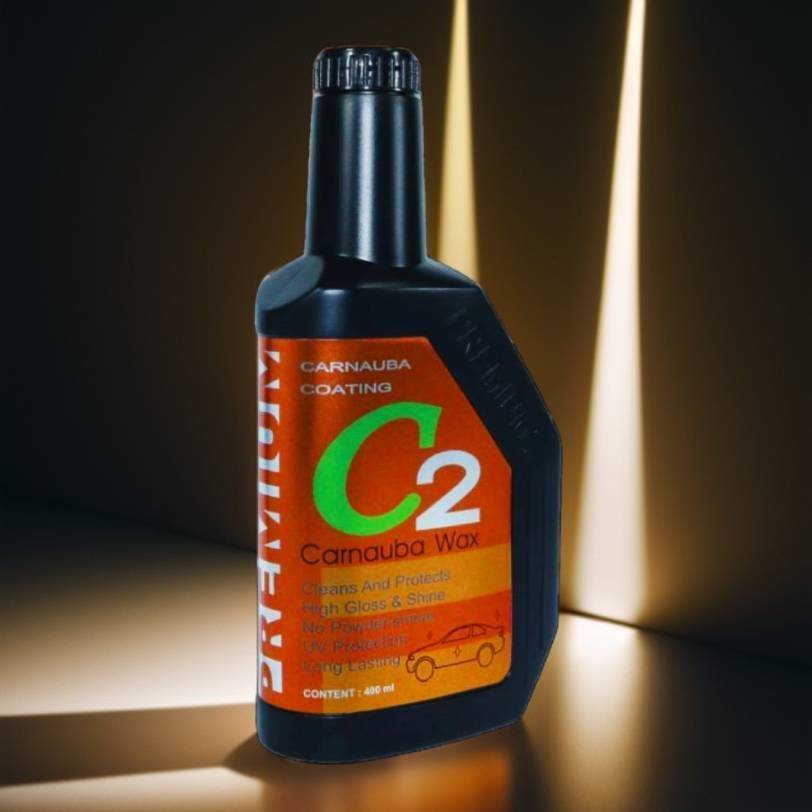 Premium C2 น้ำยาเคลือบสีรถยนต์สูตรพิเศษพรีเมี่ยมซี2