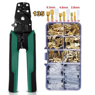 TH Tools หัวต่อสายไฟ135ชิ้น ขนาด 2.8/4.8/6.3 มม