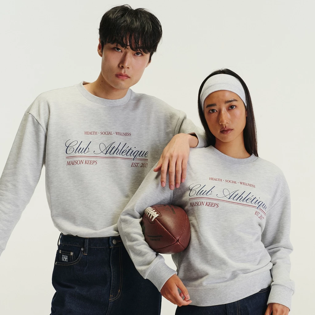 maison KEEPS | Club Athletique Sweater | เสื้อสเวตเตอร์แขนยาว