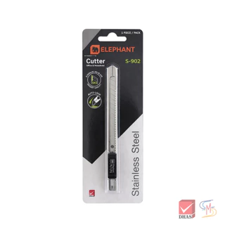 Elephant ตราช้าง คัตเตอร์ รุ่น S-902 9 มม. จำนวน 1 อัน