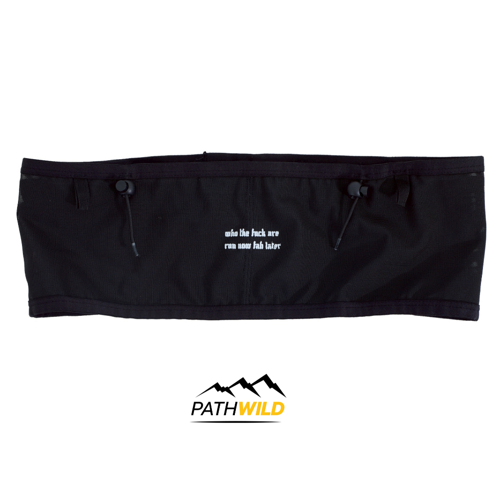 SCSLxRNFL Trail waist pack  กระเป๋าคาดเอวสำหรับวิ่ง น้ำหนักเบา ไม่เด้ง พร้อมช่องสำหรับใส่ของที่เอว