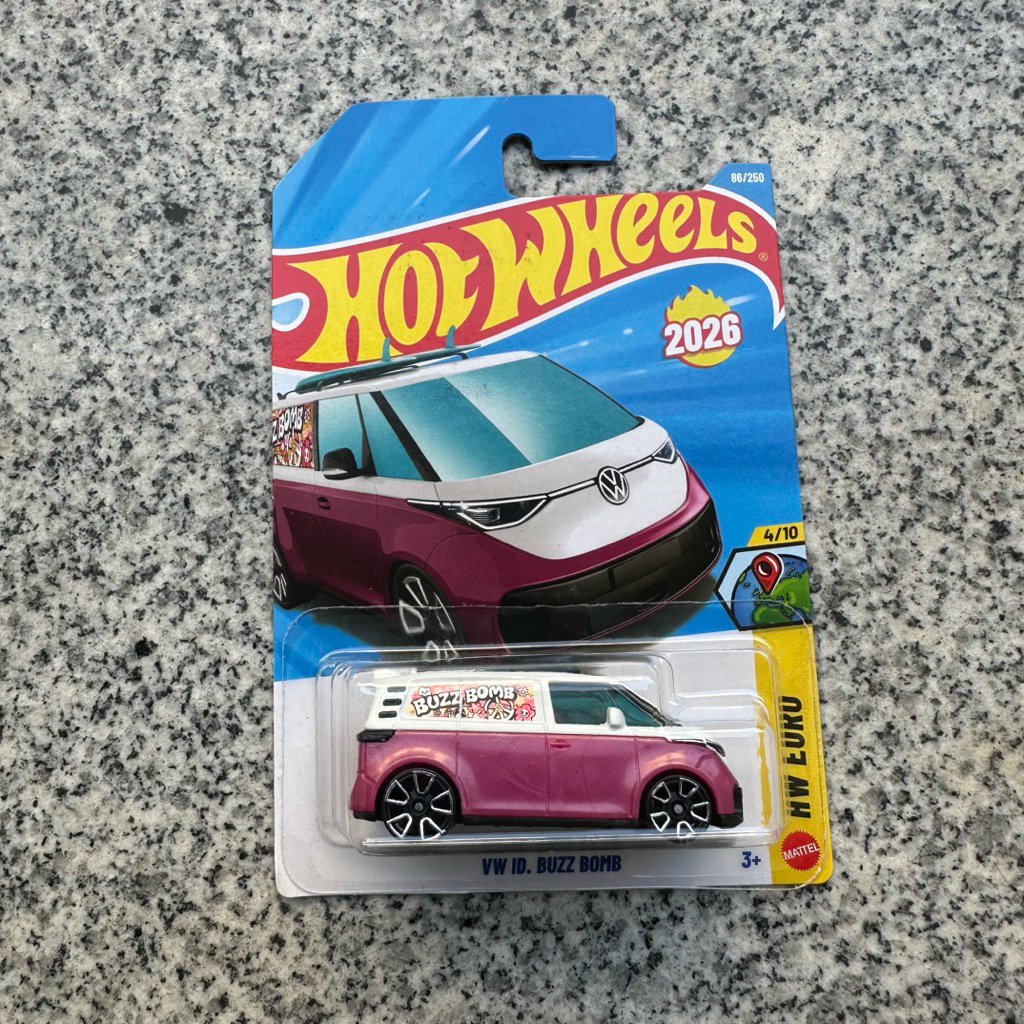 รถเหล็ก Hotwheels Volkswagen ID Buzz Bomb