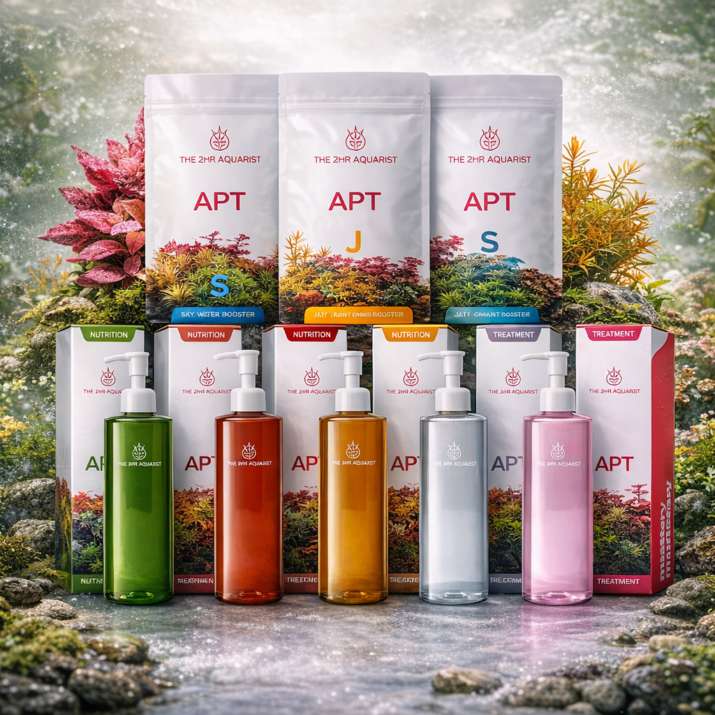 ผลิตภัณฑ์ 2Hr Aquarist APT ปุ๋ยน้ำ คาร์บอนน้ำ รองพื้น ปุ๋ยฝัง ผลิตภัณฑ์ปรับสภาพน้ำ นำเข้าจากสิงคโปร์