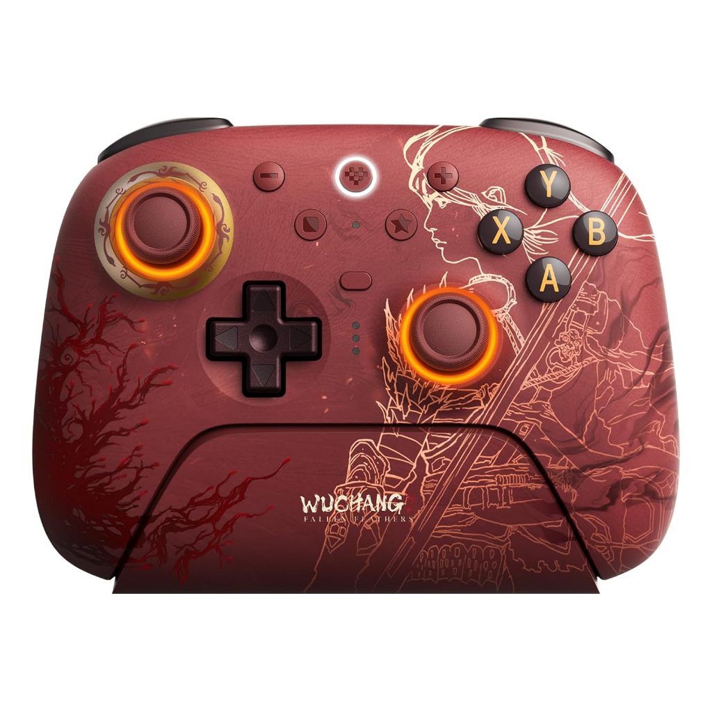 จอยเกมส์ 8Bitdo Ultimate Wuchang Fallen Feathers ไร้สายพร้อมแท่นชาร์จ TMR Joysticks จอยไม่ดริฟต์