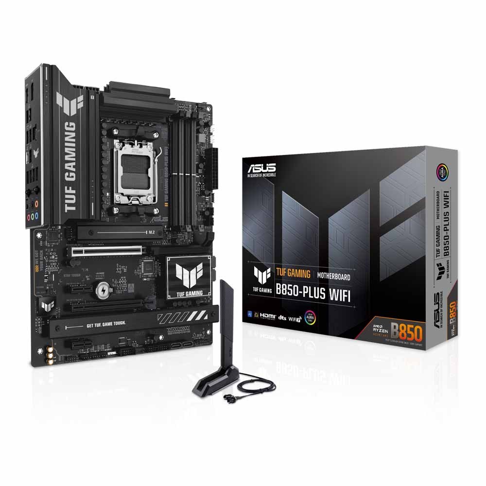 MAINBOARD (เมนบอร์ด) ASUS TUF GAMING B850-PLUS WIFI - AMD SOCKET AM5 DDR5 ATX