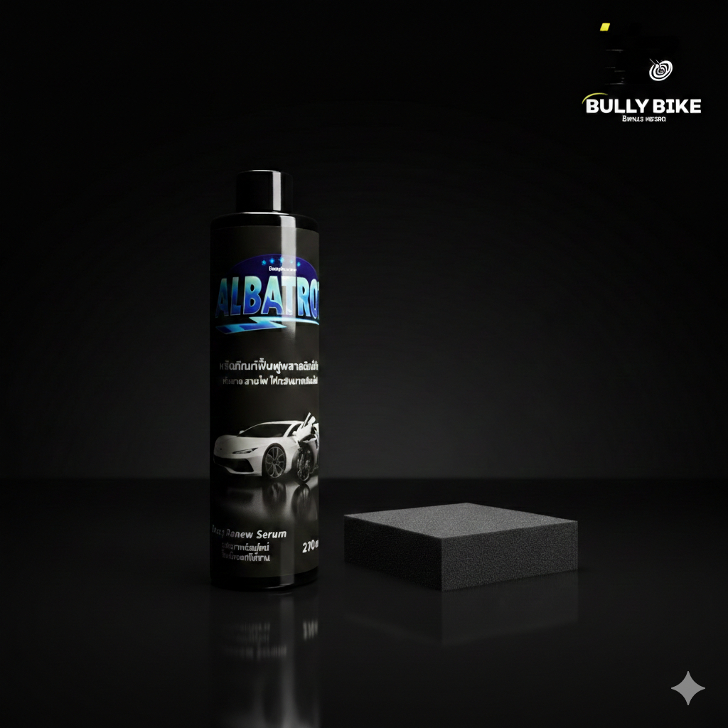 น้ำยาสำหรับสีด้าน Albatroz DeepRenew เคลือบและฟื้นฟูพลาสติก ซีดจาง ขึ้นคราบขาว คืนสีให้ดูเข้ม เงางาม