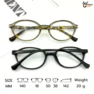 UniqueYou แว่นสายตายาวทรงรี เลนส์กรองแสง Blue Filter ทรงยอดฮิต ดีไซน์ทันสมัย 2161
