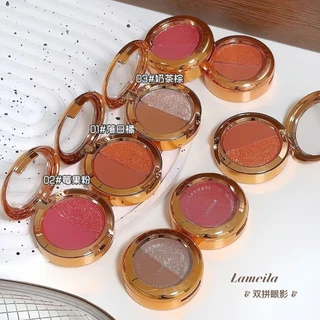 C.146 Lameila อายแชโดว์ทาตา เนื้อดินน้ำมัน แมท ประกายชิมเมอร์ สีสวย ติดทน กันน้ำ Eye Shadow Palatte