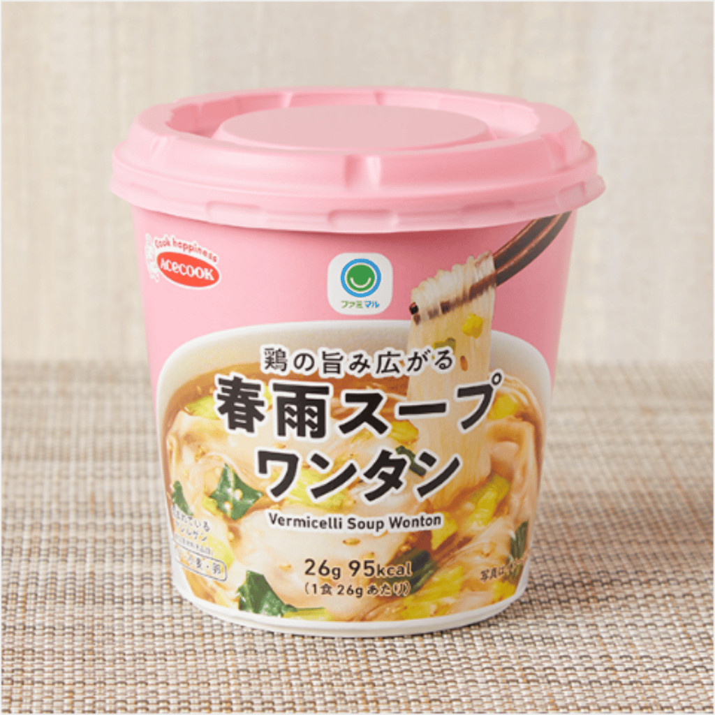 FamilyMart Ginger Aroma Koji Sweetness Chicken Meatball Soup Miso Instant Soup Cup Japanese