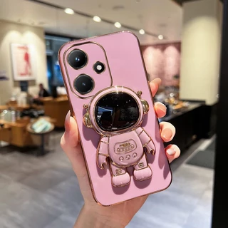 เคส ขาตั้ง สำหรับ OPPO A6T A6PRO A6X A6 A5PRO A5X A5i A3 A3X A5 A3PRO การ์ตูน อวกาศ หรูหรา กันกระแทก แบบนิ่ม ตั้งได้