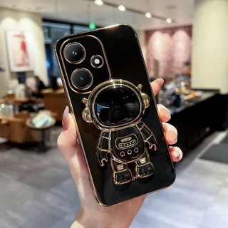 เคส ขาตั้ง สำหรับ OPPO A6T A6PRO A6X A6 A5PRO A5X A5i A3 A3X A5 A3PRO การ์ตูน อวกาศ หรูหรา กันกระแทก แบบนิ่ม ตั้งได้