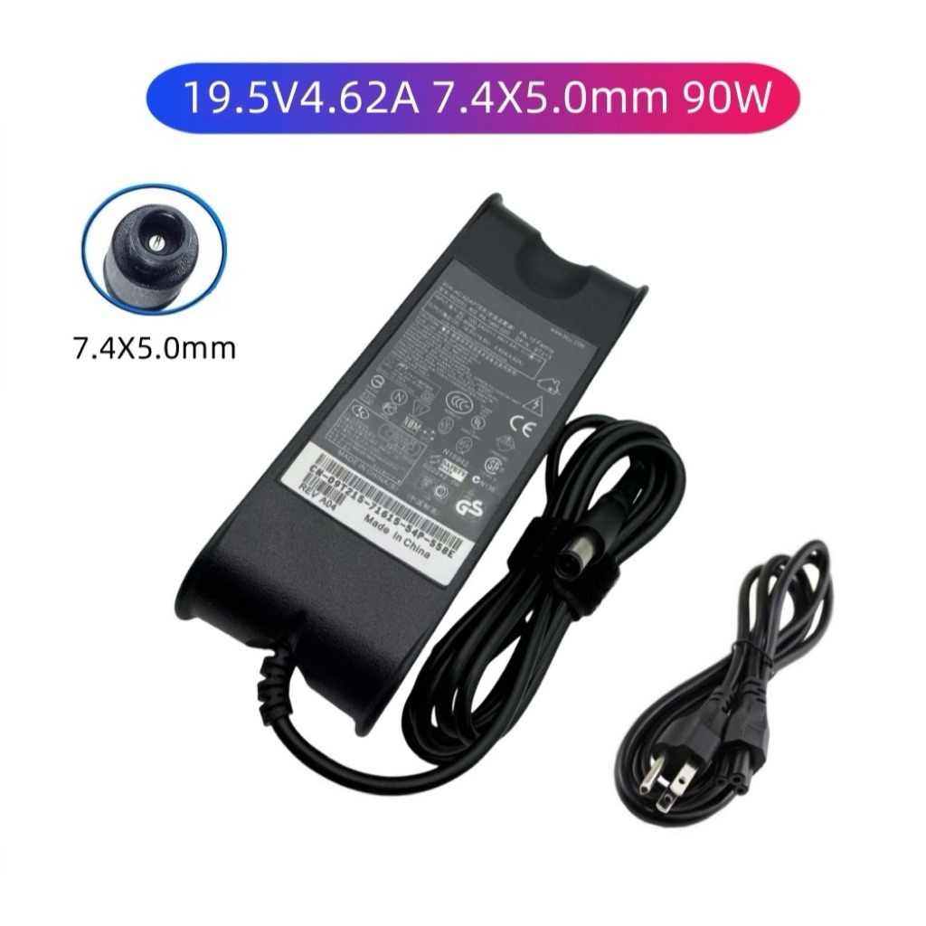 OEM อะแดปเตอร์ Dell 19.5V3.34A/4.62A (7.4x5.0mm) (Black)