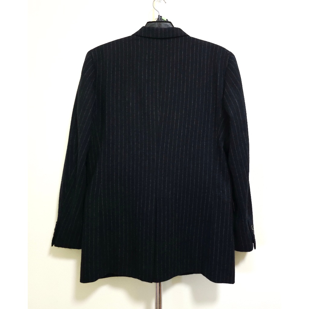 Ermenegildo Zegna เสื้อสูท สีดำ อก 41 นิ้ว มือสอง