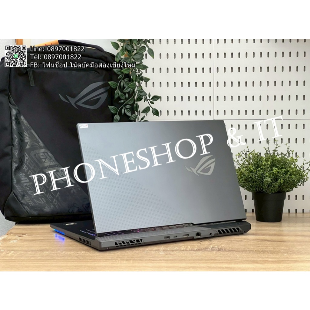 ASUS ROG STRIX G17 GL743QE-HX088T (RAM 16 RTX 3050 Ti) ราคา 27,900 บาท