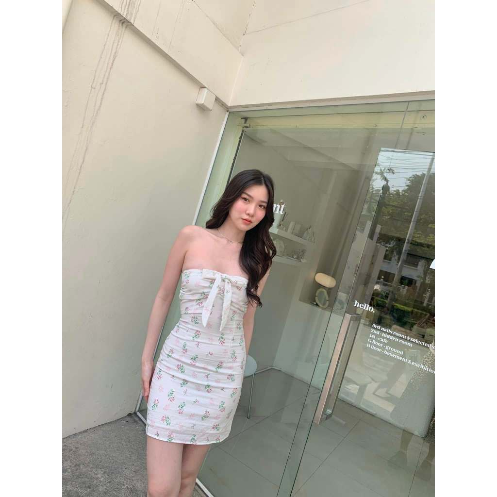 (ส่งต่อ) Pjkk.clothes Reina Dress