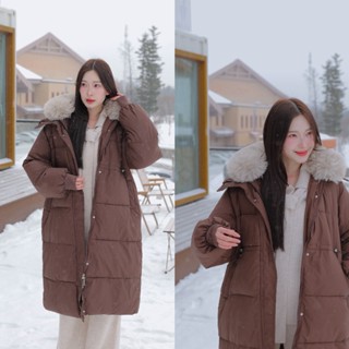 CO1201 COAT OVER Cozy Fur Long Coat