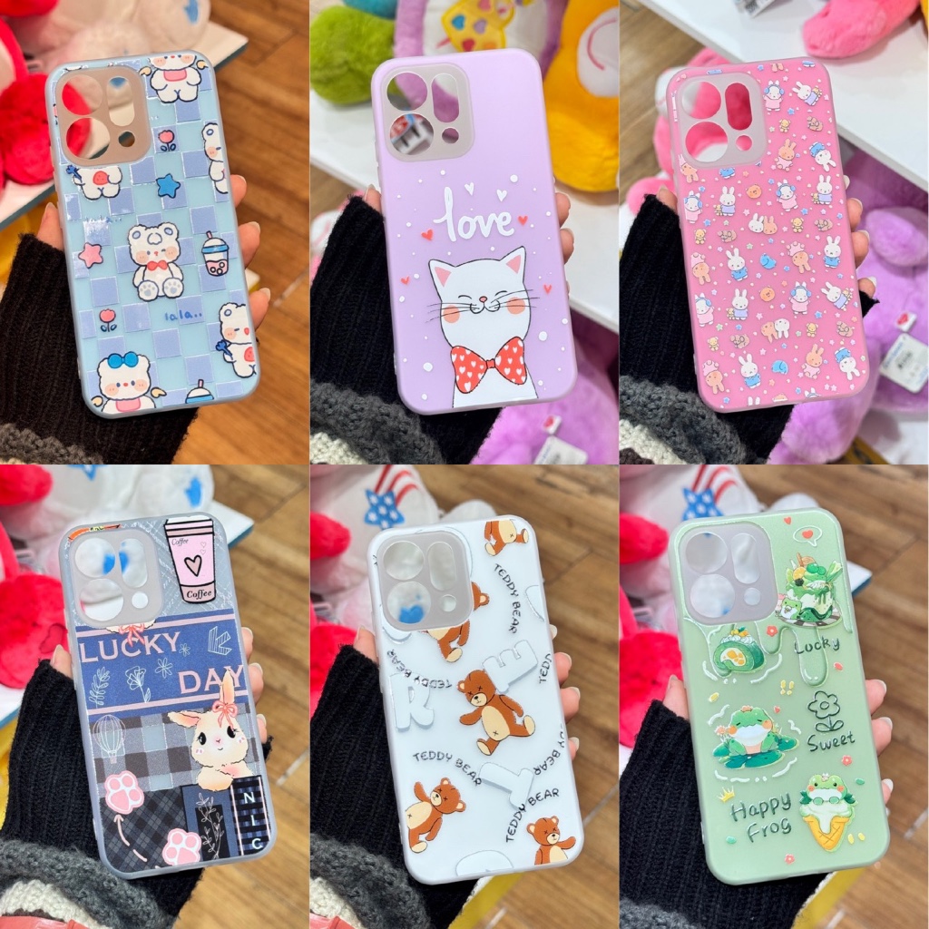 เคสลายการ์ตูน FROG CASE VIVO V50lite V60lite