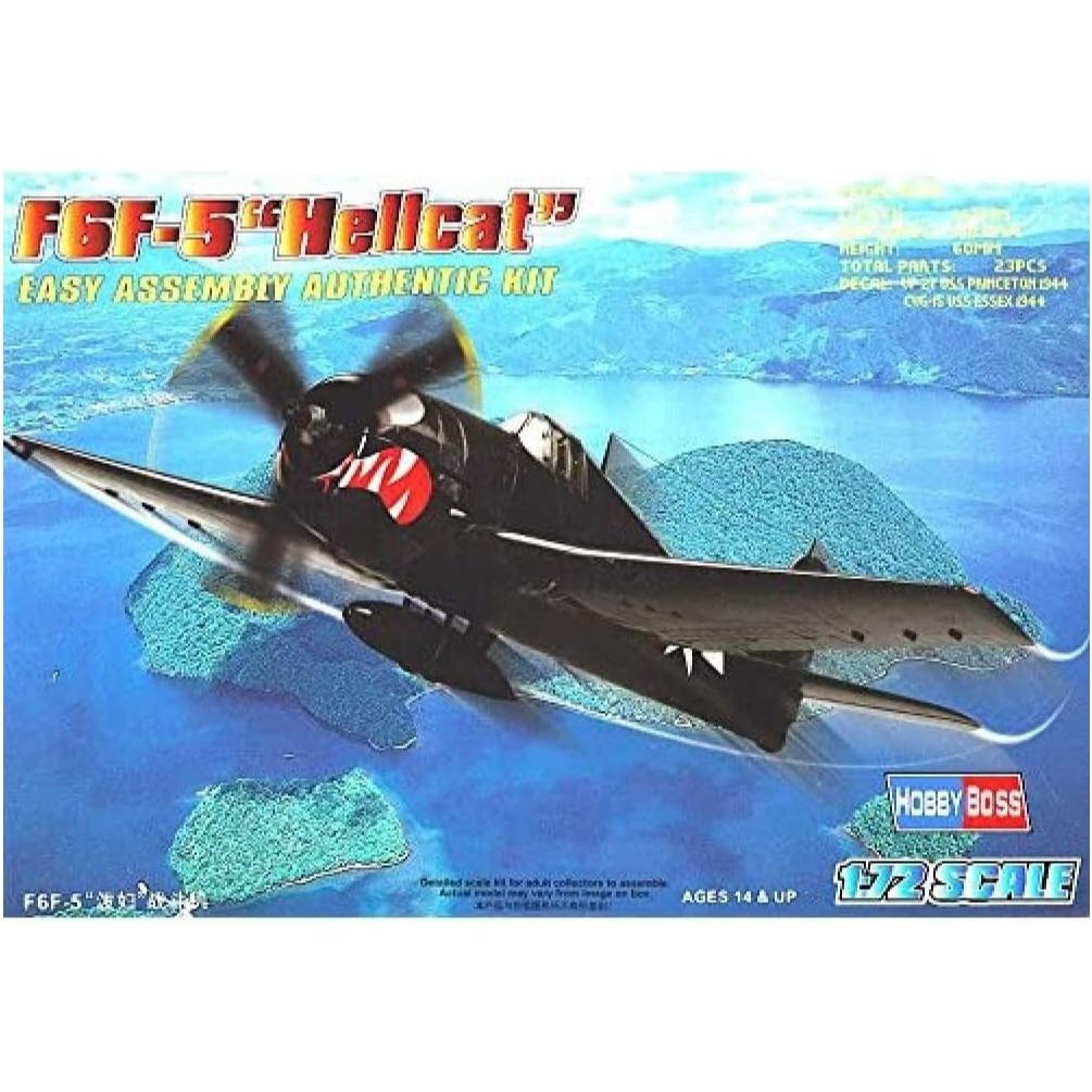 1/72 F6F-5 Hellcat #80260 Hobbyboss Easy Assembly plastic model kits