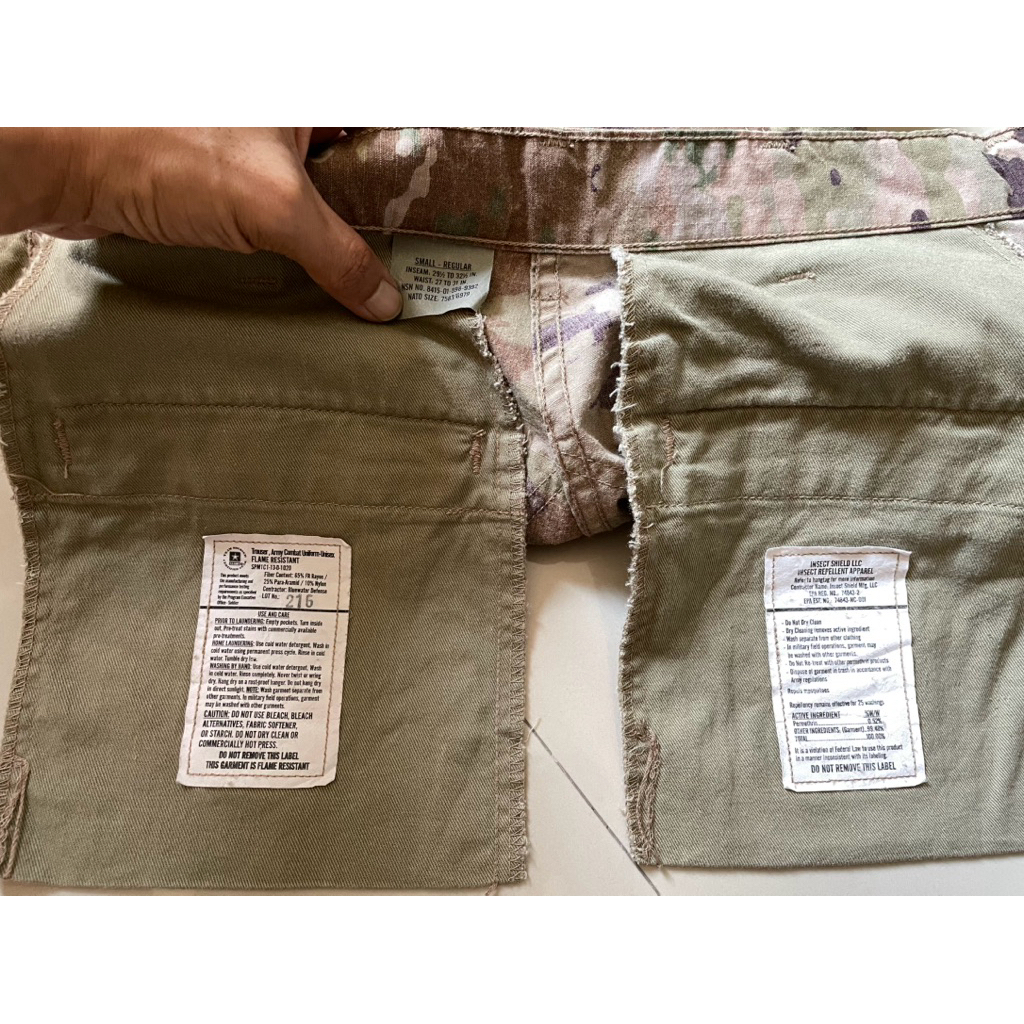 Army Combat Uniform.