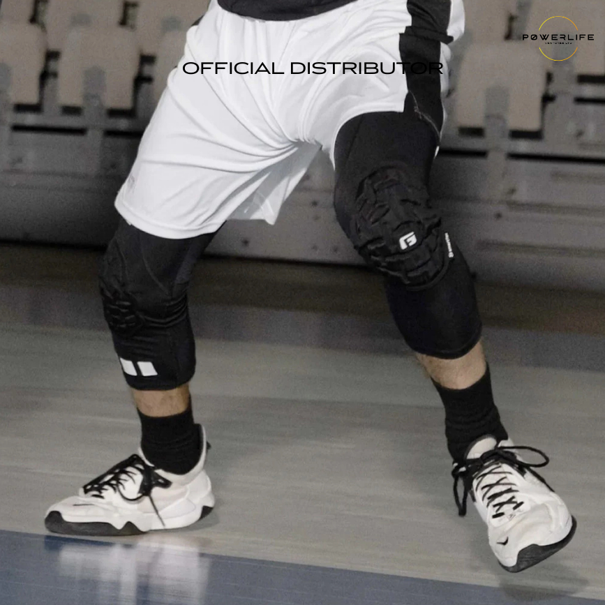 G-FORM PRO 3/4 PADDED COMPRESSION PANTS FOR BASKETBALL, VOLLEYBALL, & SPORTS กางเกงกันกระแทก