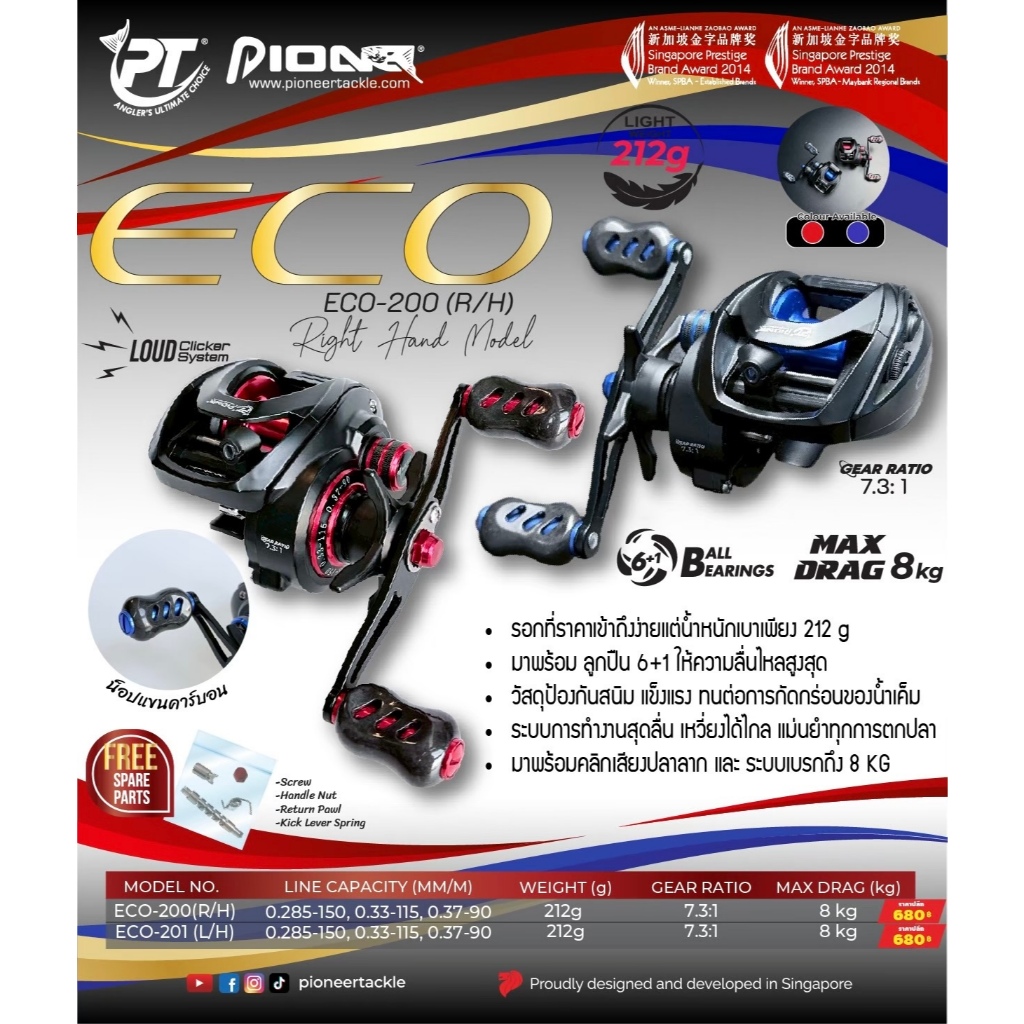 รอกPioneerEco200R/H & 200L/H
