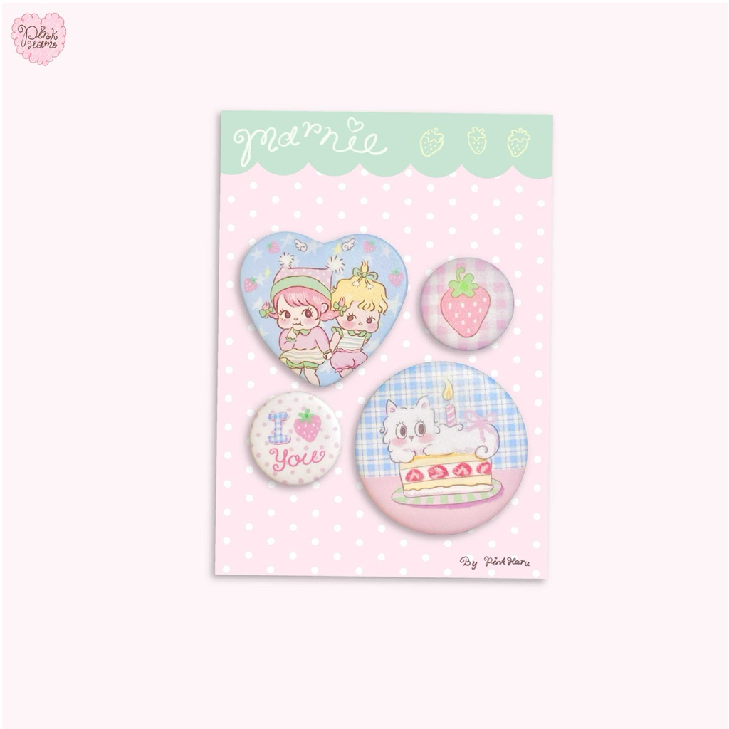 Marnie | Pin Badge set